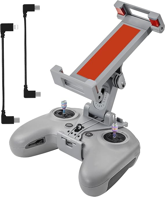 FPV Remote Controller 3 Phone Tablet Holder for DJI Avata 2,Neo | 4.7-12.9 Inch Mount Drone Bracket