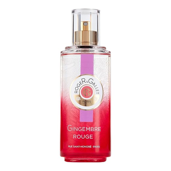 Roger & Gallet Gingembre Rouge Fresh Fragrant Water Spray, 3.3 Ounce