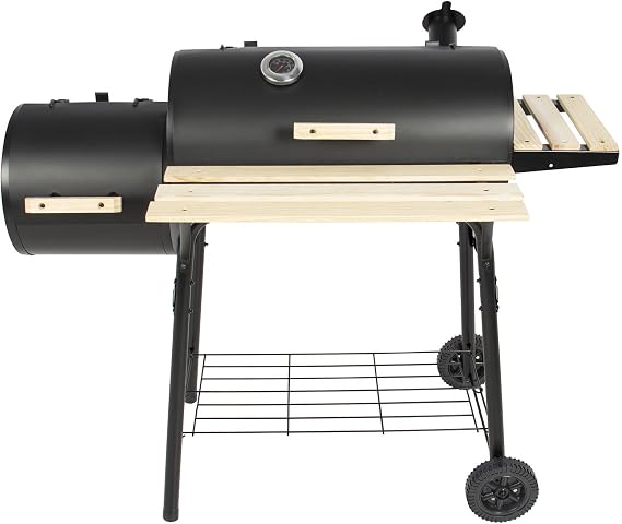 BBQ Grill Charcoal Barbecue Pit Patio Backyard Home Meat Cooker Smoker