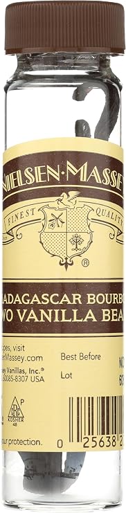 Nielsen Massey, Vanilla Beans Madagascar Bourbon, 2 Count