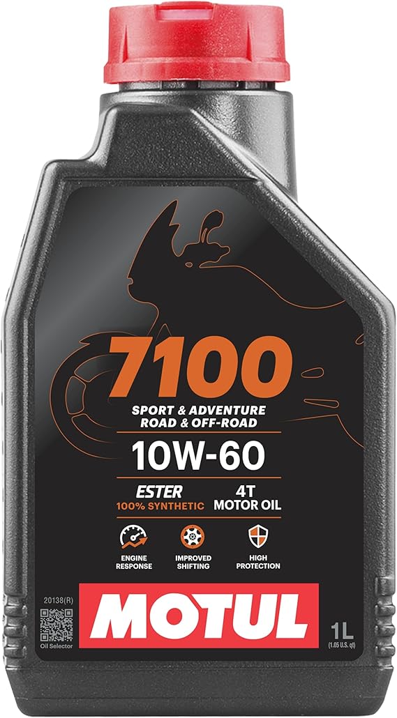 Motul 7100 4t Synthetic Ester - Motor Oil 10W60-1L 102190