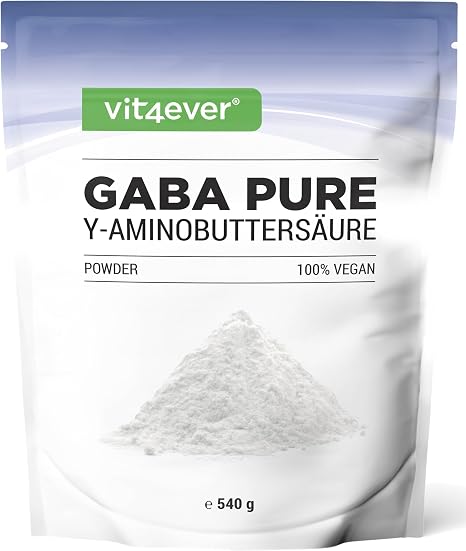 GABA 300 Pure Pure 300g powder – no additives 100% Gamma Amino Butte 100 Servings Premium Quality VIT4EVER