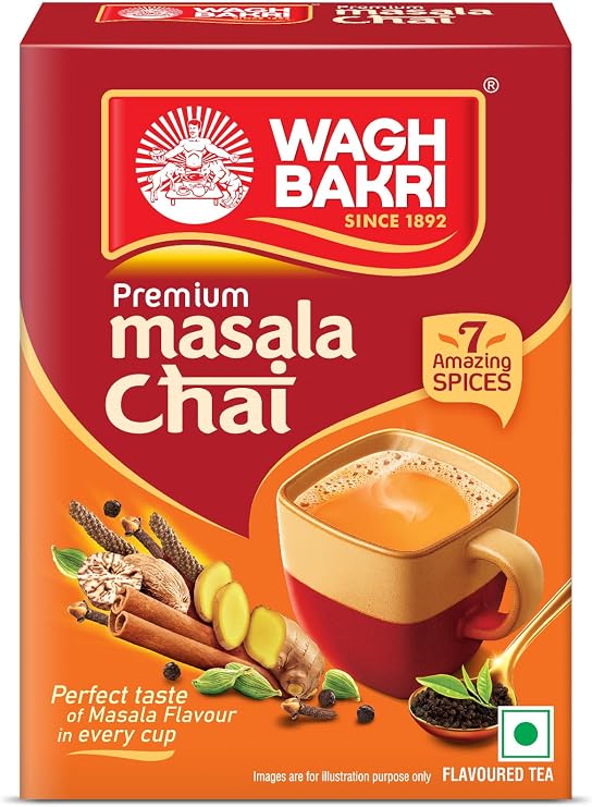 Wagh Bakri Spiced Tea - Masala Chai - 250 g - Lose