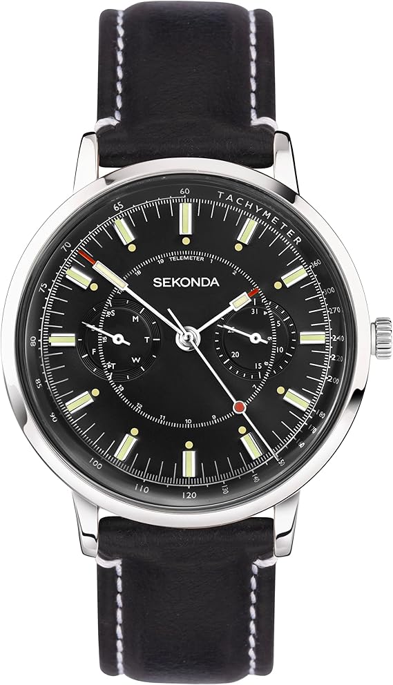 Sekonda 1978 Mens Analogue Watch 38mm dial