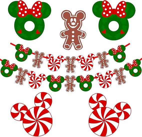 Candy Cane Christmas Tree Decorations Merry Christmas Garland
