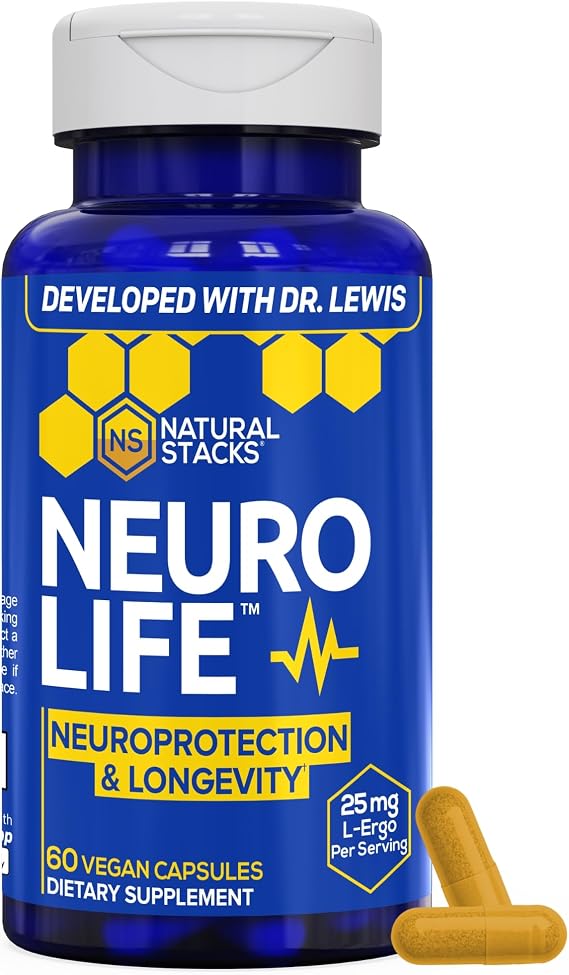 NeuroLife Berberine Supplement, Longevity Support with Taurine, 60 Capsules