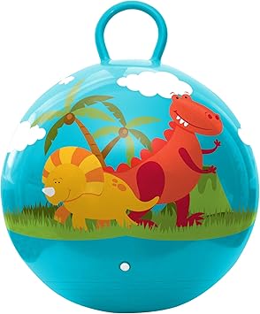 Hedstrom Hopper Ball, Hopping Ball, Jumping Ball, Dinosaurs, 18 Inch