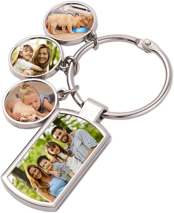 Custom Keychain with Picture, Llaveros Personalizados