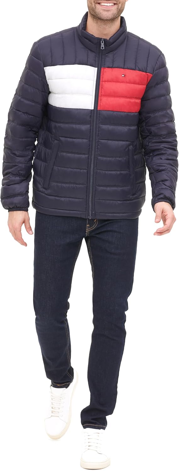 Tommy Hilfiger Men's Packable Down Puffer Jacket