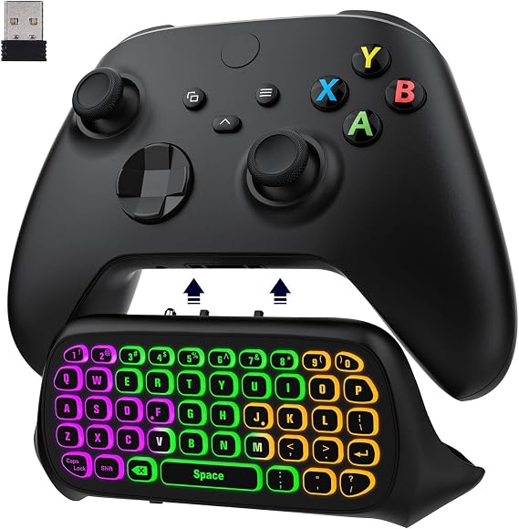 MoKo RGB Backlight Keyboard for Xbox One Controller