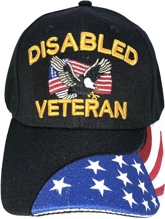AborenCo U.S. Army Baseball Caps Hats | Licensed Military Apparel | Disabled Veteran | 3D Embroidered | Adjustable
