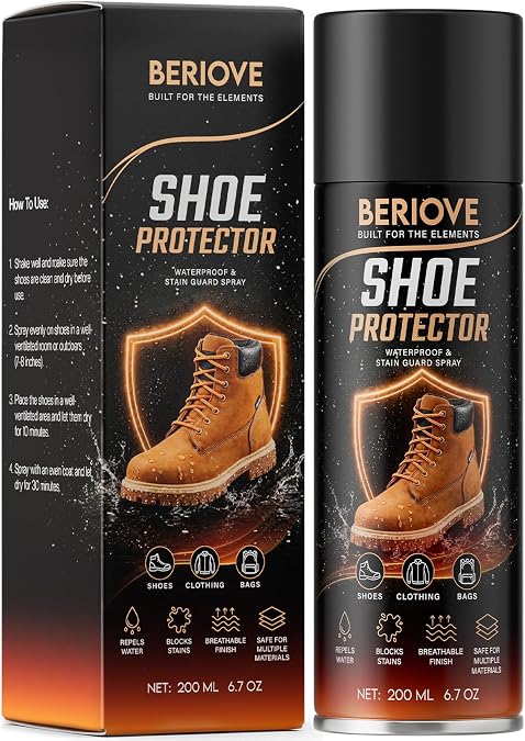 Protect Shoe Protector Spray, 6.7OZ Waterproof Spray for Shoes