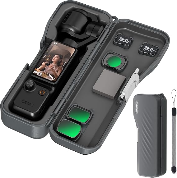 CYNOVA Protective Case for DJI Osmo Pocket 4 Accessories,Osmo Pocket 4 Case