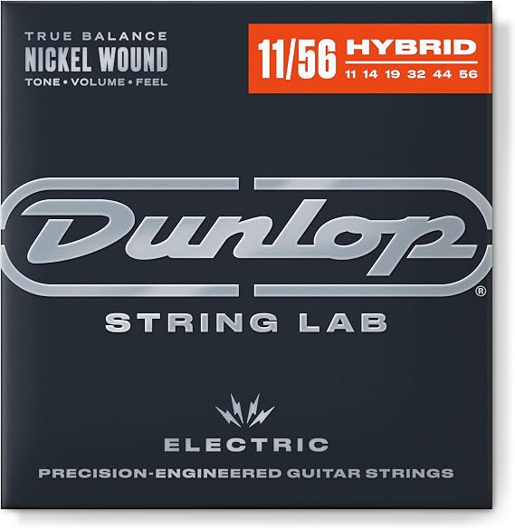 Nickel Wound Electric Guitar Strings 11-56