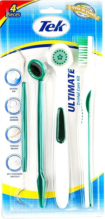 Tek Ultimte Dental Care Kit (Blue) 3pack