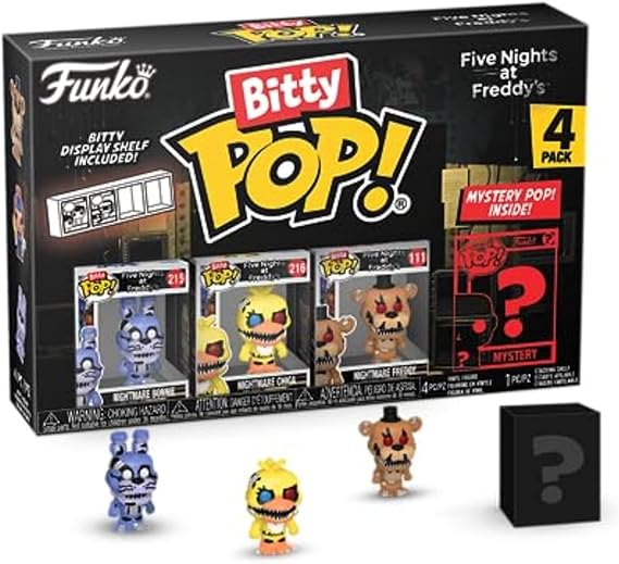 Funko Bitty POP: Five Nights At Freddy's - Nightmare Bonnie 4PK
