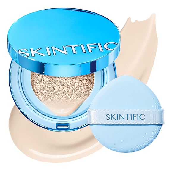 SKINTIFIC Cushion Foundation, Full coverage Velvet Matte, #00N