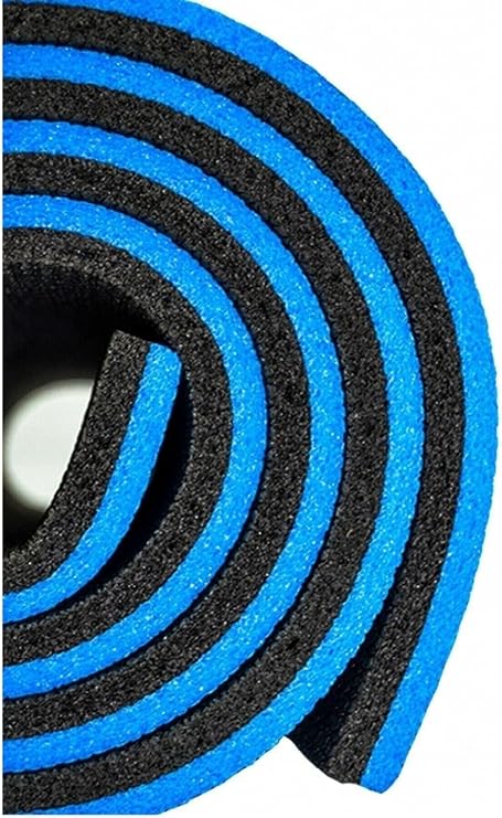16 mm Pilates Minderi - 180x60 cm Kalın Yoga ve Egzersiz Matı, Kaymaz ve Yumuşak Yüzey, Taşınabilir ve Dayanıklı Spor Matı, Mavi