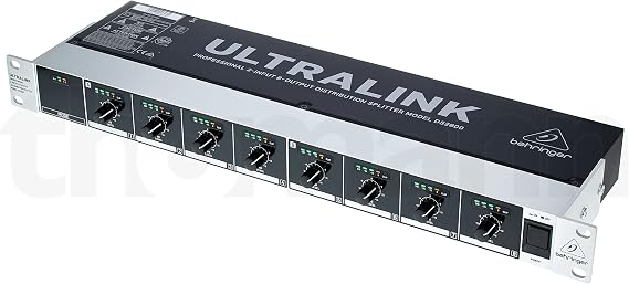 Behringer DS2800 Professional 2-Input 8-Output Distribution Splitter
