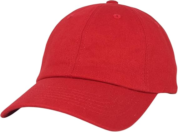 E BY ELIDAN Classic Dad Hat Cotton, Low-Profile Plain Baseball Cap, Adjustable, Breathable and Packable