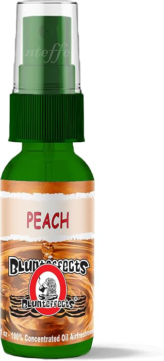 Blunteffects 100% Concentrated Air Freshener Car/Home Spray [Choose The Scent] (Peach)