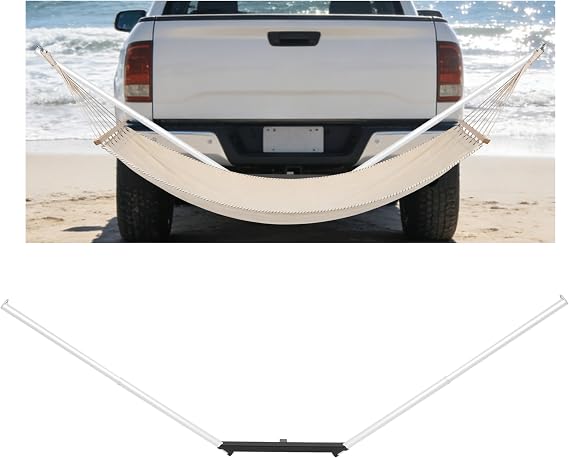 KUAFU Hitch Hammock Stand for All Standard 2" Vehicle Receiver Hitches
