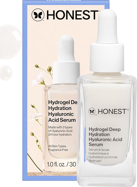 Honest Beauty Hydrogel Deep Hydration Hyaluronic Acid Serum, 1 fl oz