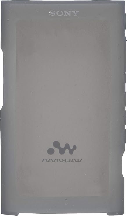 Genuine Sony Walkman Silicone Case for CKM-NWA50 : NW-A50 Series Gray Black CKM-NWA50 B