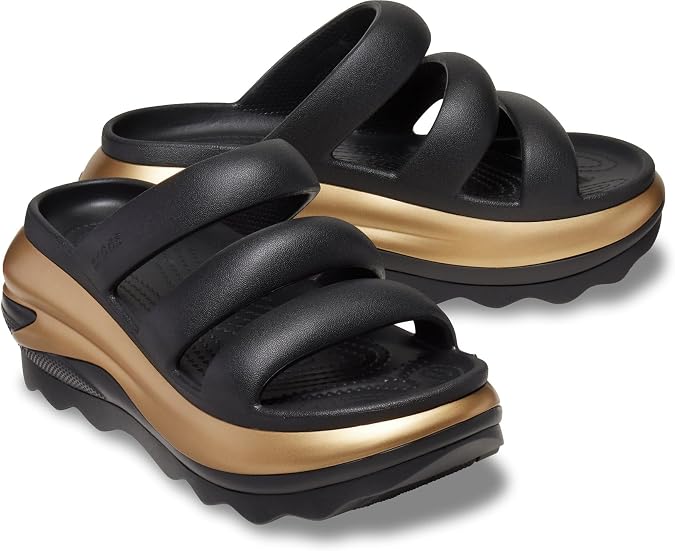 Crocs Unisex Adult Mega Crush Triple Strap Platform Sandal