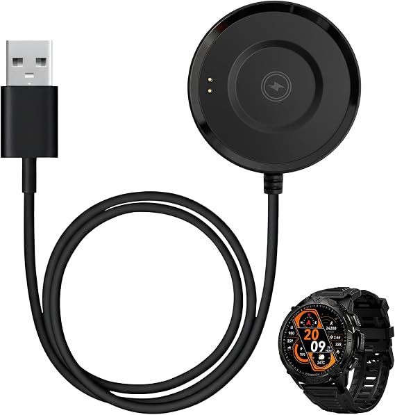 CARBINOX Blaze R Smart Watch Charger, Magnetic 2-Pin USB Charging Cable