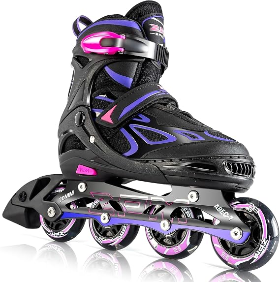 2PM SPORTS Adjustable Inline Skates for Kids Girls Boys