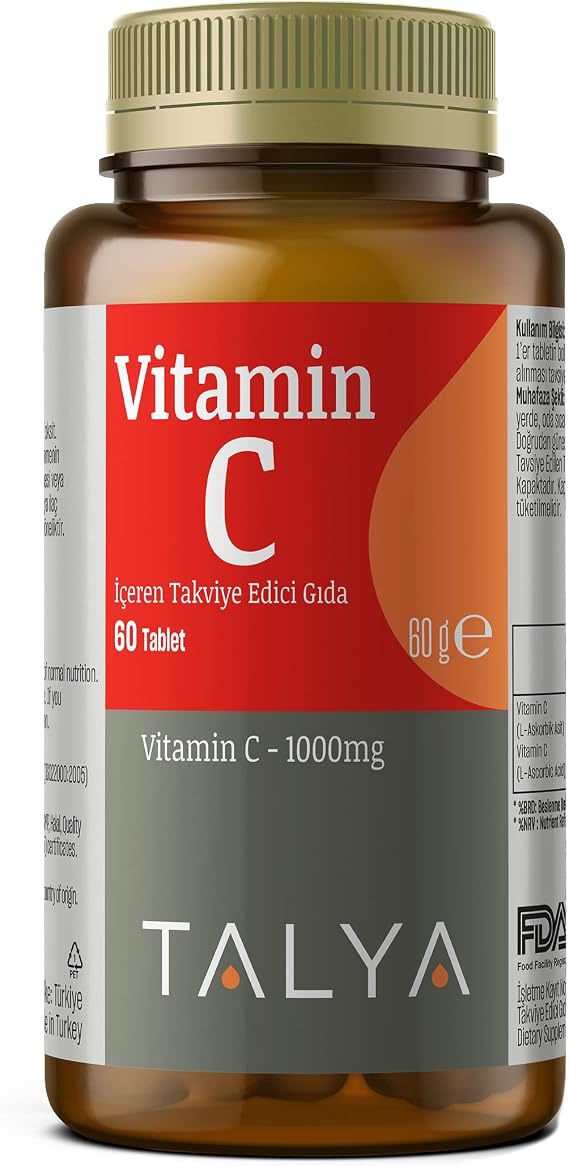 Talya Vitamin C 1000mg 60 Tablets