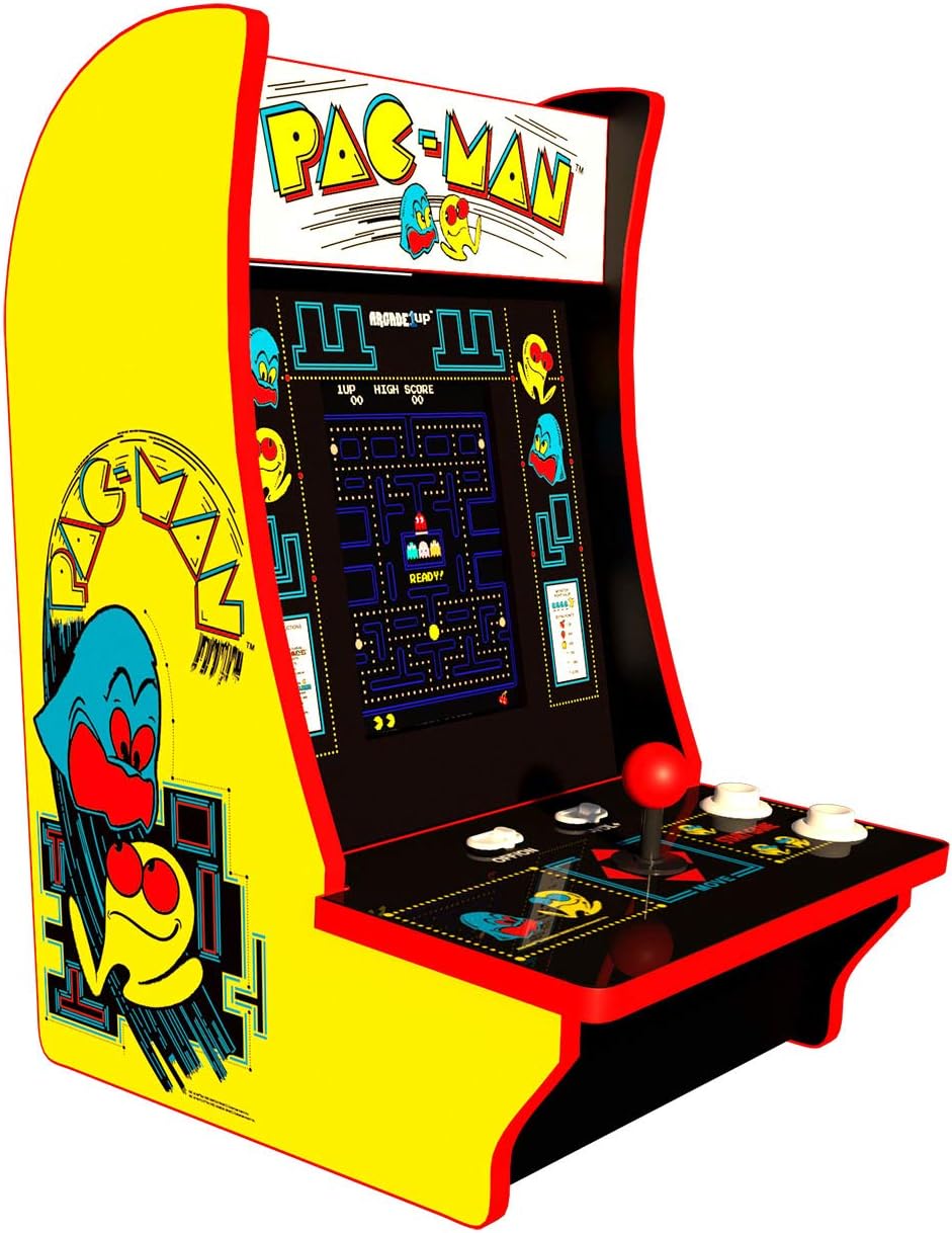 Arcade 1-Up Pac-Man Countercade Tabletop Design