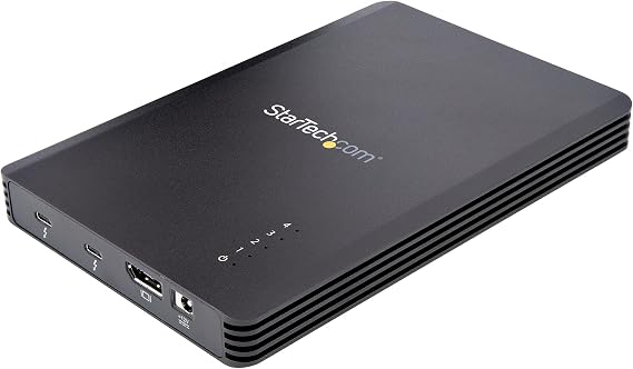 StarTech 4-Bay Thunderbolt 3m.2 NVMe SSD Enclosure, 40Gbps (M2E4BTB3)