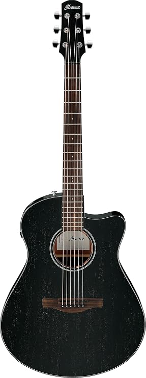 Ibanez AAM340CE Advanced Acoustic Auditorium Acoustic-electric Guitar - Rustic Black