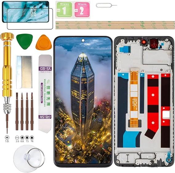 LCD Display for OPPO A40 CPH2669 / A40m CPH2669 Screen Replacement Kit