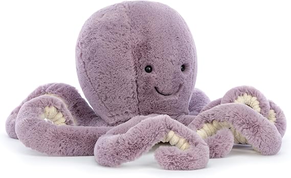 Jellycat Maya Octopus Stuffed Animal, Large 18.5 inches - Ocean & Sea Plush Toy - Classic Children's Gift