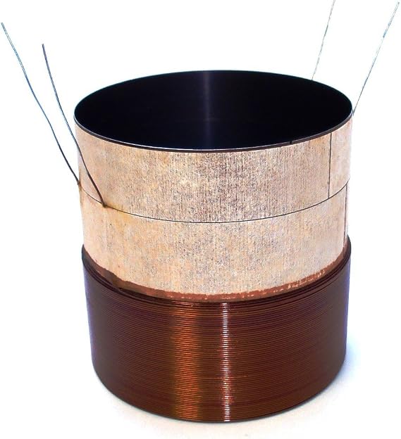 4" Subwoofer Voice Coil - D4 Ohm - Black Aluminum