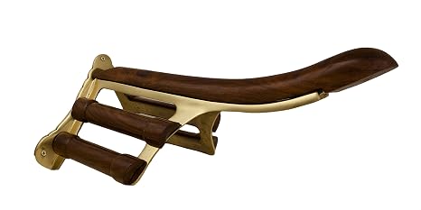 Brass Saddle Rack