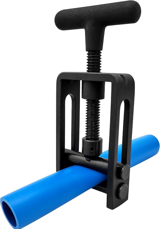 Pipestation Squeeze Off Tool 0-32mm Opening | Plumbing Tools for Isolating Mains MDPE Plastic Pipe or Rubber Pipe | Plumbers Hand Tools for Water Isolation | Clamping Tool Stops Water Flow