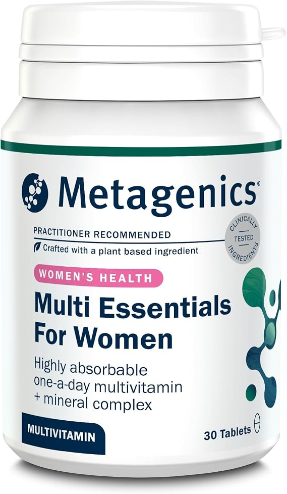 Metagenics Multi Essentials for Women, Multivitamin & Minerals - 30 Tablets