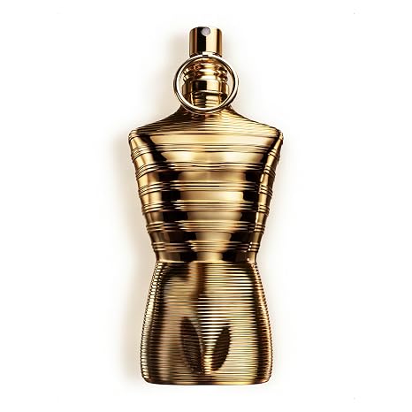 Jean Paul Gaultier Le Male Elixir Absolu Parfum Intense for Men | Long Lasting Woody Spicy Cologne for Men with Plum, Lavender & Tonka Bean - Luxury Cologne Spray