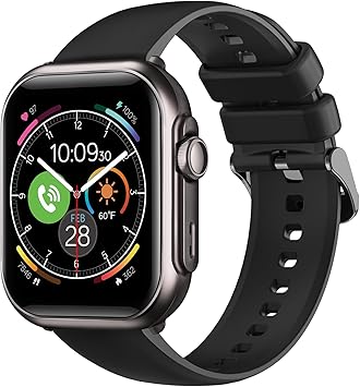 Fitness Smart Watch for Men Women: 1.85" Smart Watch with 30 Days+1000 mAh Battery Life Make/Recive Call Heart Rate SpO2 Sleep Monitor 120+ Sport 5ATM Fitness Tracker