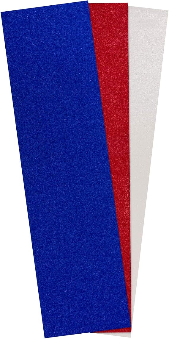 Jessup Griptape Colors USA Pack for Skateboards and More: One 9 x 33 Sheet for Each Color, Manufacturer Direct, Made in The U.S.A.