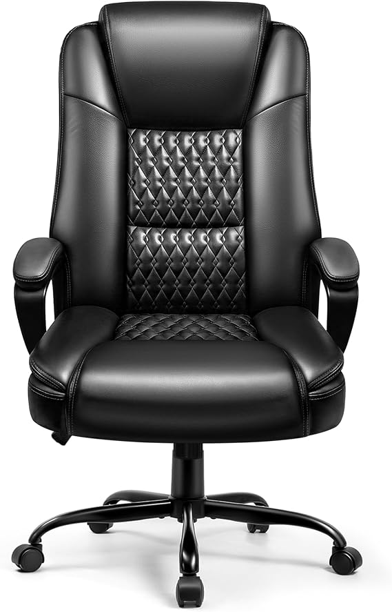 OFIKA Ergonomic Leather Office Desk Chair,Executive with Lumbar Support