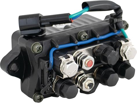 All Balls Racing Tilt/Trim Relay Compatible with/Replacement for 2004-On Yamaha 25-250Hp Outboard Engines 63P-81950-00-00