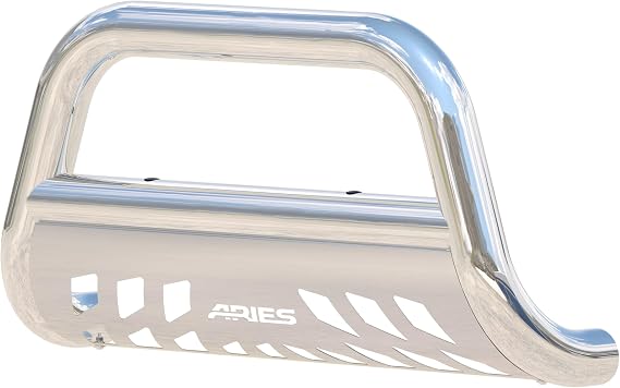 Aries 35-2004 Stainless Steel Bull Bar with Skid Plate