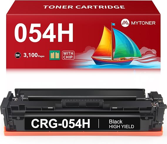 MYTONER 054H Black Toner Cartridge for MF644Cdw MF642Cdw LBP622Cdw MF641Cw