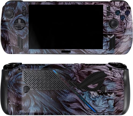 Skin Compatible with Asus ROG Ally X - Angry Ripple - Premium 3M Vinyl Protective Wrap Decal Cover - Easy to Apply | Crafted in The USA by MightySkins