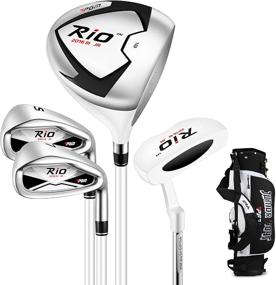 PGM Junior Golf Club Set for Kids Ages 3-5, 6-8, 9-12